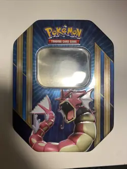 Pokemon TCG GYARADOS EMPTY TIN - Image 1