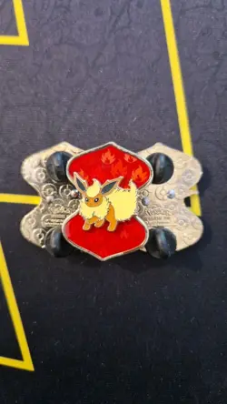 Official Pokemon Pin Badges Jolteon, Flareon & Vaporeon VMAX Collection Pins - Image 5