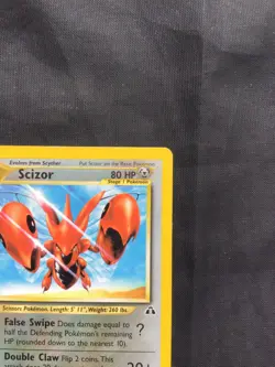 Pokemon Cards: Neo Discovery Rare: Scizor 29/75 - Image 3