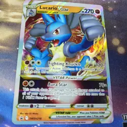 Pokemon TCG Lucario VSTAR SWSH214 Promo Premium Collection NM/M - Image 1