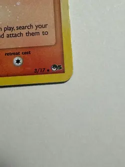 Mew Cosmos Holo-3/17-Pop Series 5 Delta Species-Pokemon Card-HP-Fixed PokeBall - Image 5