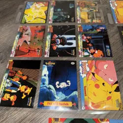 Topps Pokemon Card Lot 21 Cards Vintage Mewtwo Strikes Back Pikachus Vacation - Image 2