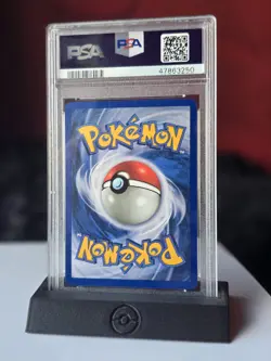 PSA 9 MEW Black Star Promo Holo SWIRL Pokemon Card 2000 WOTC Vintage - Image 2