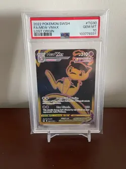2022 Pokemon Sword and Shield Lost Origin FA/MEW VMAX Lost Origin - Image 1