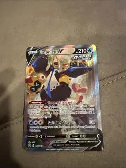 2021 Pokemon Battle Styles Empoleon V 146/163 alt art v - Image 1