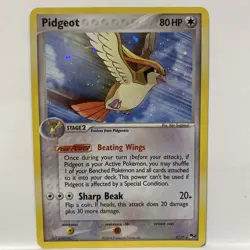 Pidgeot 2/17 Holo Rare Promo Pop Series 2 Set Pokemon Card 2005 NM/LP - Image 1