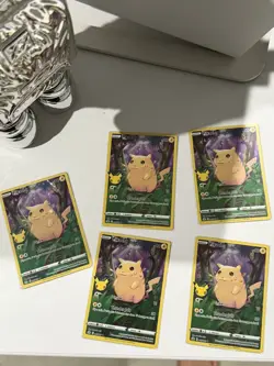 Pokemon TCG Pikachu Celebrations 005/025 Holo Rare 2021 MINT PSA 10 Contender #2 - Image 1