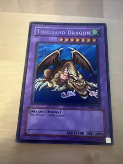 Yu-Gi-Oh! TCG Thousand Dragon Metal Raiders MRD-E143 Unlimited Secret Rare - Image 1