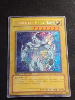 Elemental Hero Neos CT03-EN001 Secret Rare Limited Edition Yu-Gi-Oh Card MP - Image 1