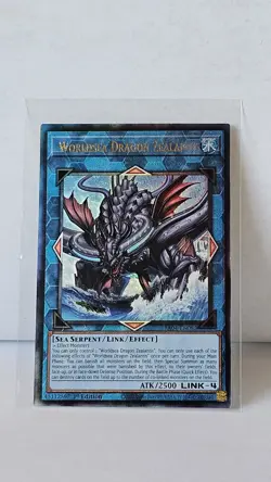 Worldsea Dragon Zealantis (PUR) - Prismatic Ultimate Rare - RA04-EN082 Yugioh Nm - Image 1
