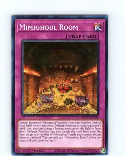 Yu-Gi-Oh TCG Mimighoul Room INFO-EN096 1st Edition Super Rare Card NM - Image 1
