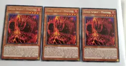Yu gi oh trading cards x 3 Playset bundle Rare Tenyi Spirit Mapura RIRA EN014 - Image 1