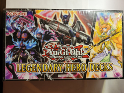 Yu-Gi-Oh! New Sealed Legendary Hero Decks Collector’s Box Set - Image 1