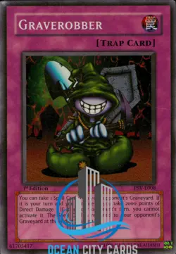 Yugioh Graverobber psv-e008 1st Edition Super Rare - Image 1