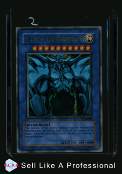 OBELISK THE TORMENTOR YUGIOH SECRET RARE SHONEN JUMP JMP-004 2002 ENGLISH - Image 1
