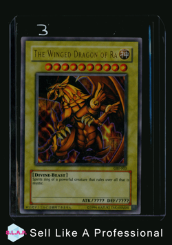 THE WINGED DRAGON OF RA YUGIOH ULTRA RARE GAMEBOY WW ED PROMOS GBI-003 2000 EN - Image 1