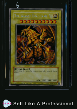THE WINGED DRAGON OF RA YUGIOH SECRET RARE DAWN OF DESTINY DOD-001 2004 EN - Image 1