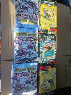 Yu Gi Oh Mini Booster Box And Pokemon Ex Battle Deck Lot!! 6 Total!! - Image 2