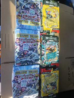 Yu Gi Oh Mini Booster Box And Pokemon Ex Battle Deck Lot!! 6 Total!! - Image 3