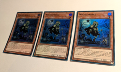 3 x OP25-EN004 Wightprince - Super Rare - YuGiOh Playset - Skull Servant Support - Image 1