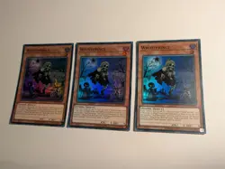 3 x OP25-EN004 Wightprince - Super Rare - YuGiOh Playset - Skull Servant Support - Image 2