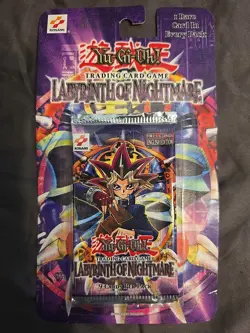 Yugioh - Labyrinth Of Nightmare (LON) - Blister Pack - 2003 - Sealed - Image 1