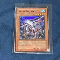 1x (HP) Abyss Soldier - CMC-EN001 - Super Rare - Limited Edition YuGiOh - Image 1