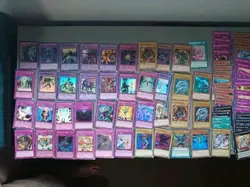 Yugioh 80 Card lot bundle includes rareU shiny stuff, exact as pictured YUG26 - Image 1