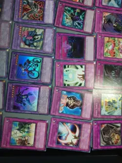 Yugioh 80 Card lot bundle includes rareU shiny stuff, exact as pictured YUG26 - Image 3