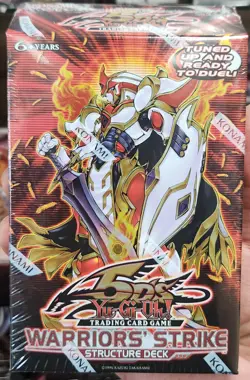 YUGIOH 1ST ED WARRIORS STRIKE STRUCTURE DECK FACTORY SEALED NEW - Image 1