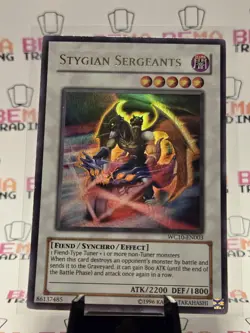 Stygian Sergeants WC10-EN003 Yu-Gi-Oh! Video Game Promotional Cards Limited... - Image 1