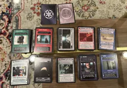 327 Card Collection (lot/set) Decipher Star Wars CCG SWCCG Premiere Limited - Image 1