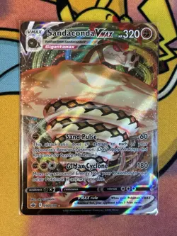Sandaconda VMAX 090/198 Ultra Rare Chilling Reign Pokemon Card Mint - Image 1
