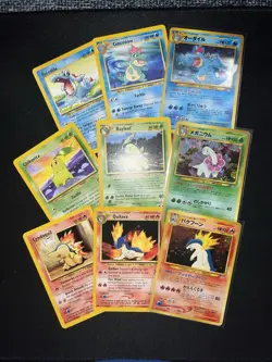 Pokemon Card Collection Lot Vintage Holos Wotc Vintage Starters NEO Holos - Image 1