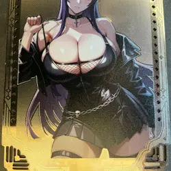 Goddess Story Gold METAL Card - Maiden Party - NO Serial Number - Saeko Error - Image 5