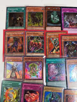 Yugioh Lots Of Vintage Mostly Holos Trading Cards Collection Lot 40 Cards - Image 2