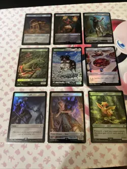 Magic: The Gathering Final Fantasy 9x Foil Token Cards All Different #1 - Image 1