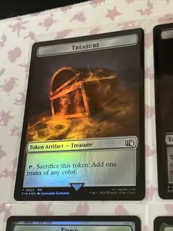 Magic: The Gathering Final Fantasy 9x Foil Token Cards All Different #1 - Image 2