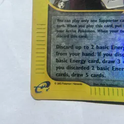 Juggler 126/147 Uncommon Reverse Holo LP Pokemon Card Aquapolis 2003 - Image 5
