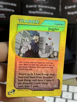 Juggler 126/147 Aquapolis 2002 Reverse Holo Pokemon Card TCG - Image 4