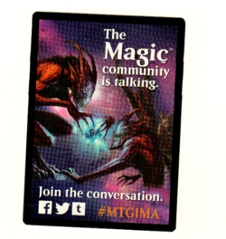 Dragon Token #06 Iconic Masters Magic the Gathering Token Card - Image 2