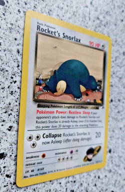 Pokemon TCG Card Rocket's Snorlax - 33/132 Gym Heroes - Image 2