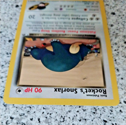 Pokemon TCG Card Rocket's Snorlax - 33/132 Gym Heroes - Image 4