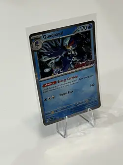 Pokemon Scarlet & Violet Black Star Promo - Quaquaval SVP 005 - Image 2