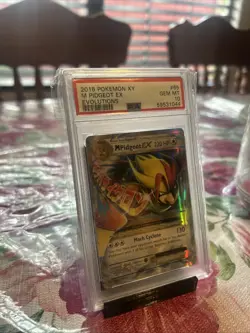 2016 Pokemon XY M Pidgeot EX Evolutions #65 Graded PSA 10 - Image 2