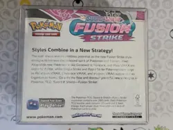 Pokemon Sword & Shield Fusion Strike Booster Box Factory Sealed and Plastic Case - Image 5