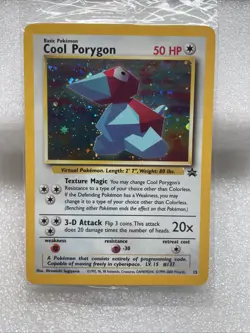 Pokemon Cool Porygon 15 Holo Black Star Sealed - Image 1