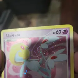 Pokemon Uxie LV. 50 Holo Rare D&P Mysterious Treasures 18/123 2007 MP - Image 3
