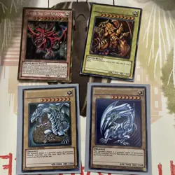 Yugioh Blue-Eyes White Dragon CT13-EN008 Ultra Rare Limited Edition NM 4 Dragons - Image 1