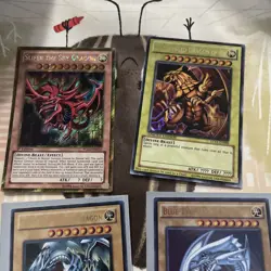 Yugioh Blue-Eyes White Dragon CT13-EN008 Ultra Rare Limited Edition NM 4 Dragons - Image 4